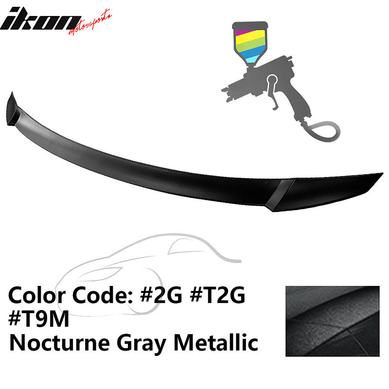 2021-2025 Hyundai Elantra 4DR Sedan M4 Rear Trunk Spoiler Wing ABS