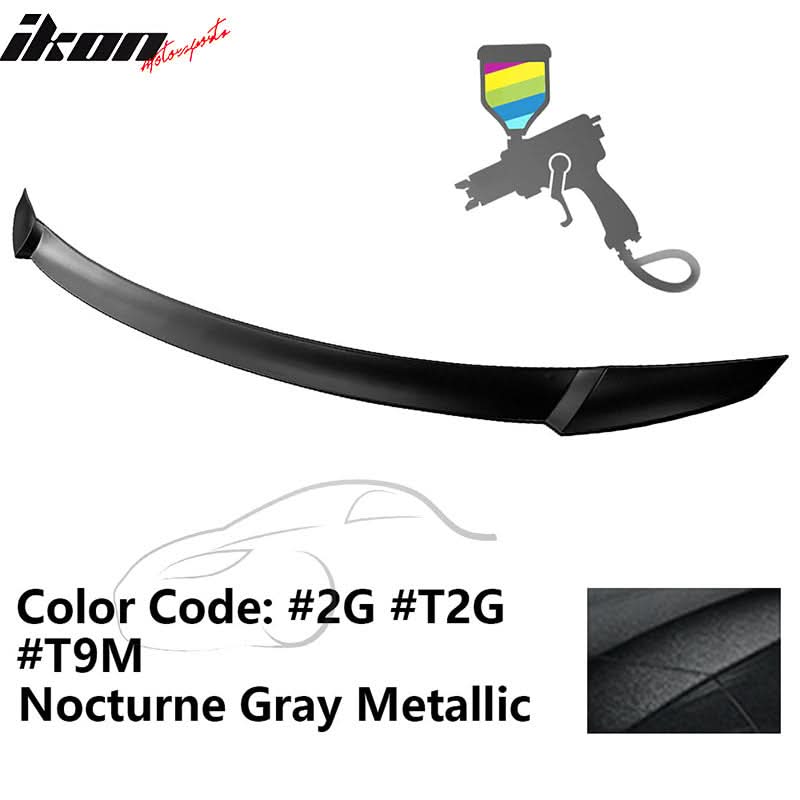 2021-2025 Hyundai Elantra 4DR Sedan M4 Rear Trunk Spoiler Wing ABS