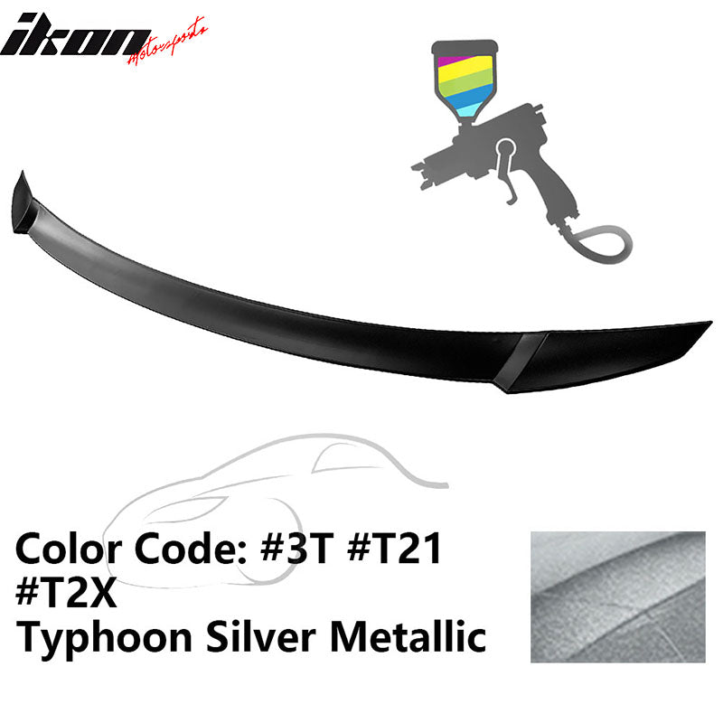 2021-2025 Hyundai Elantra 4DR Sedan M4 Rear Trunk Spoiler Wing ABS