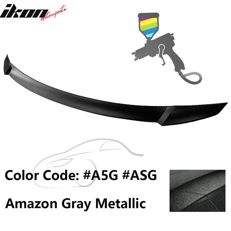 2021-2025 Hyundai Elantra 4DR Sedan M4 Rear Trunk Spoiler Wing ABS