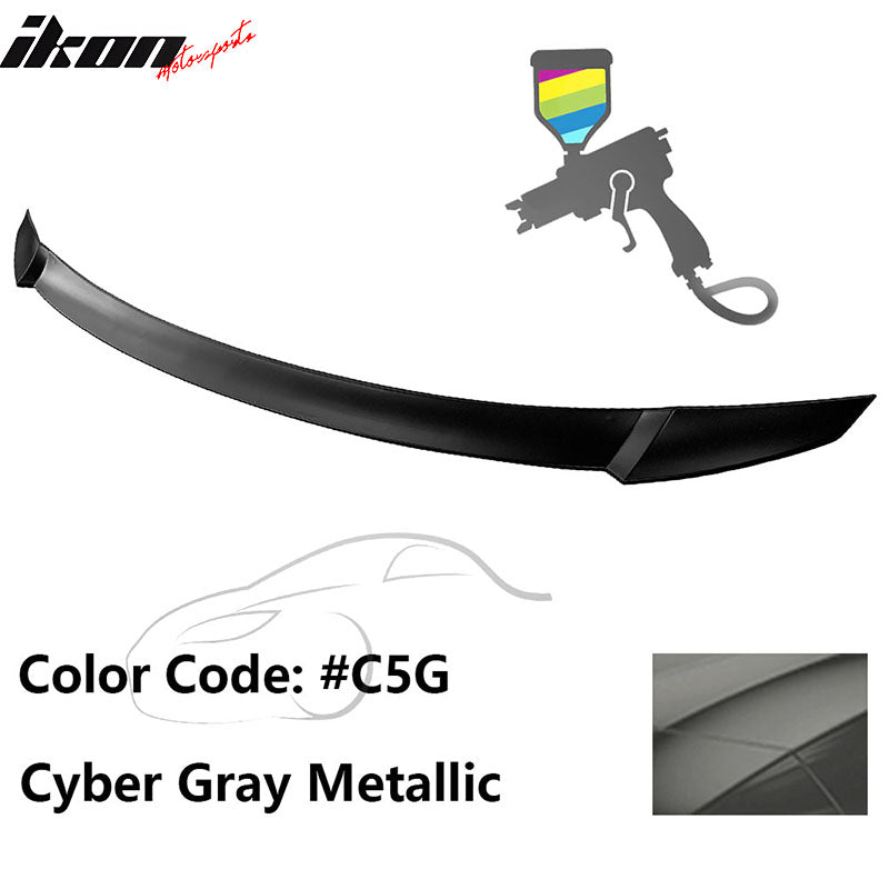 2021-2025 Hyundai Elantra 4DR Sedan M4 Rear Trunk Spoiler Wing ABS