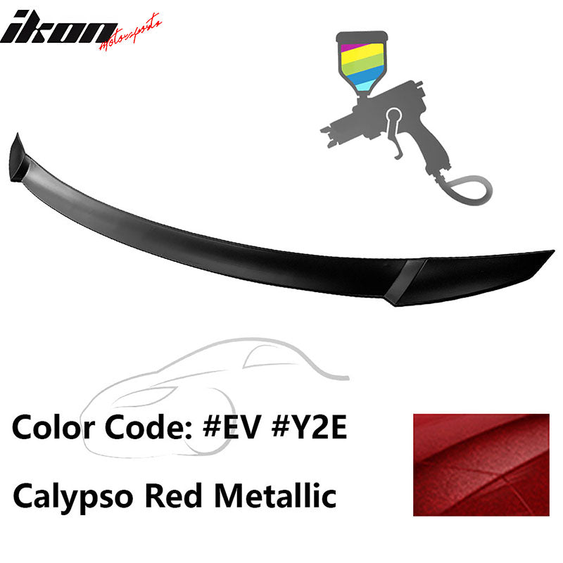 2021-2025 Hyundai Elantra 4DR Sedan M4 Rear Trunk Spoiler Wing ABS