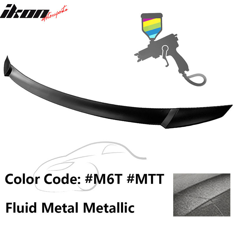 2021-2025 Hyundai Elantra 4DR Sedan M4 Rear Trunk Spoiler Wing ABS