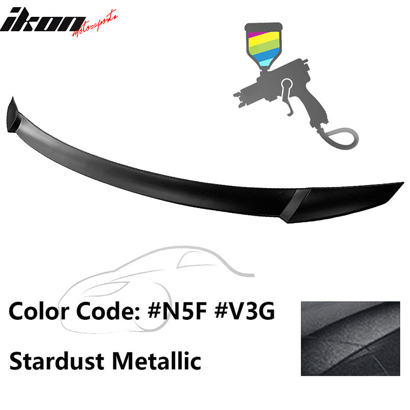 2021-2025 Hyundai Elantra 4DR Sedan M4 Rear Trunk Spoiler Wing ABS