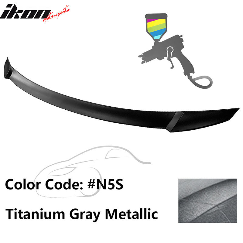 2021-2025 Hyundai Elantra 4DR Sedan M4 Rear Trunk Spoiler Wing ABS