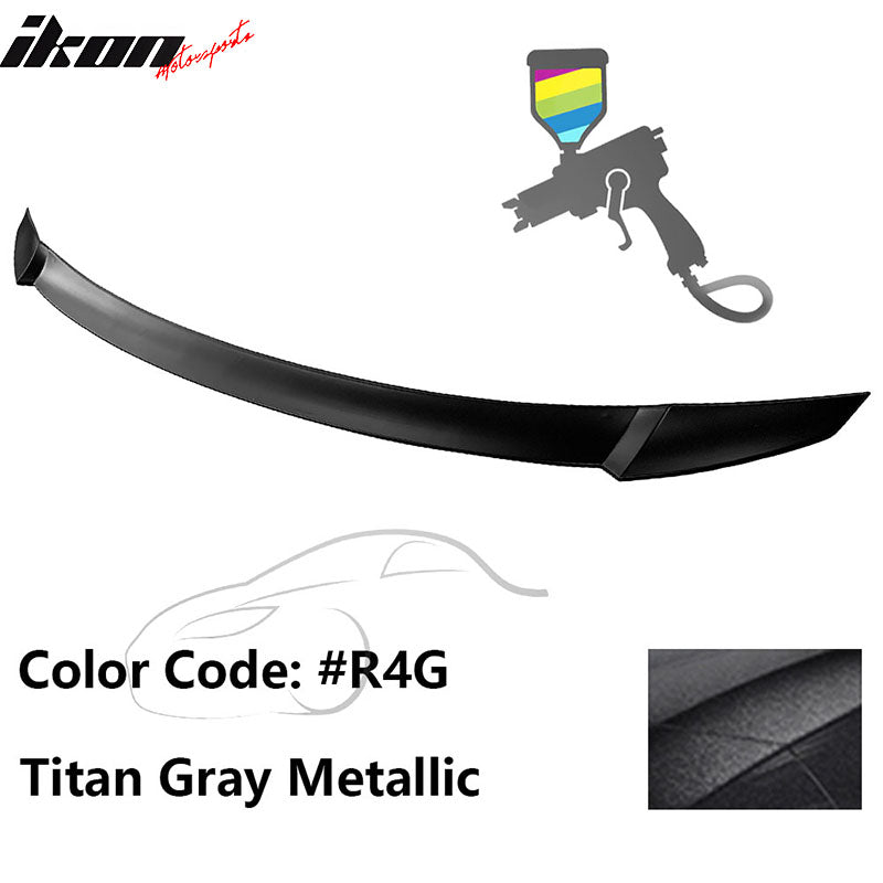 2021-2025 Hyundai Elantra 4DR Sedan M4 Rear Trunk Spoiler Wing ABS