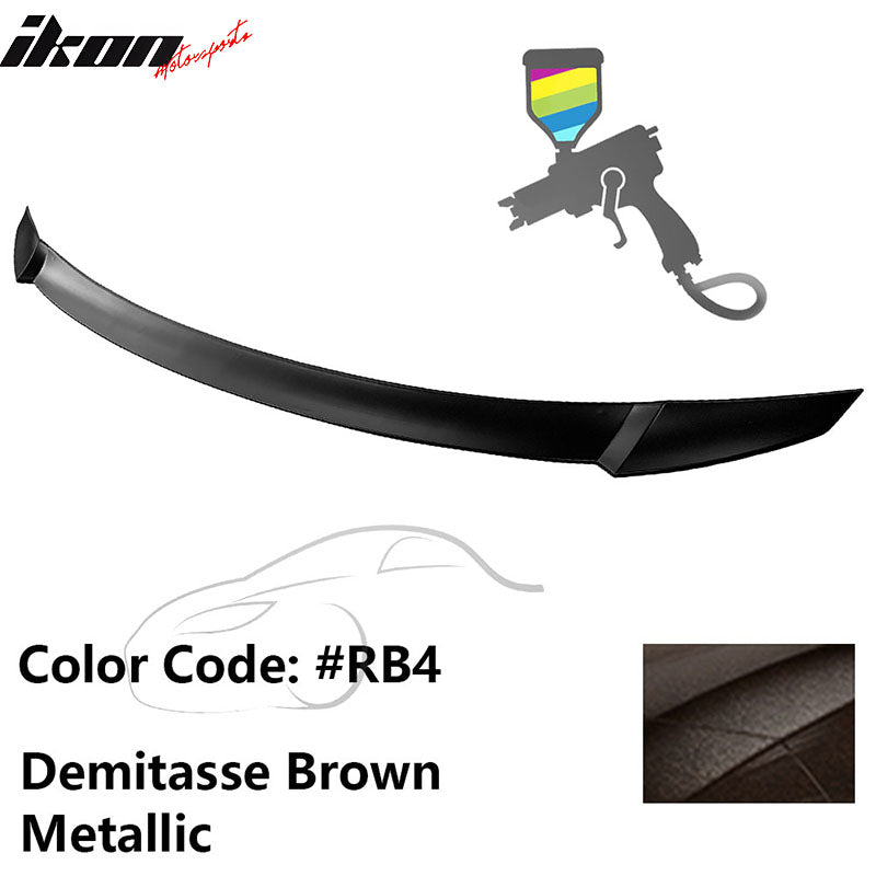 2021-2025 Hyundai Elantra 4DR Sedan M4 Rear Trunk Spoiler Wing ABS