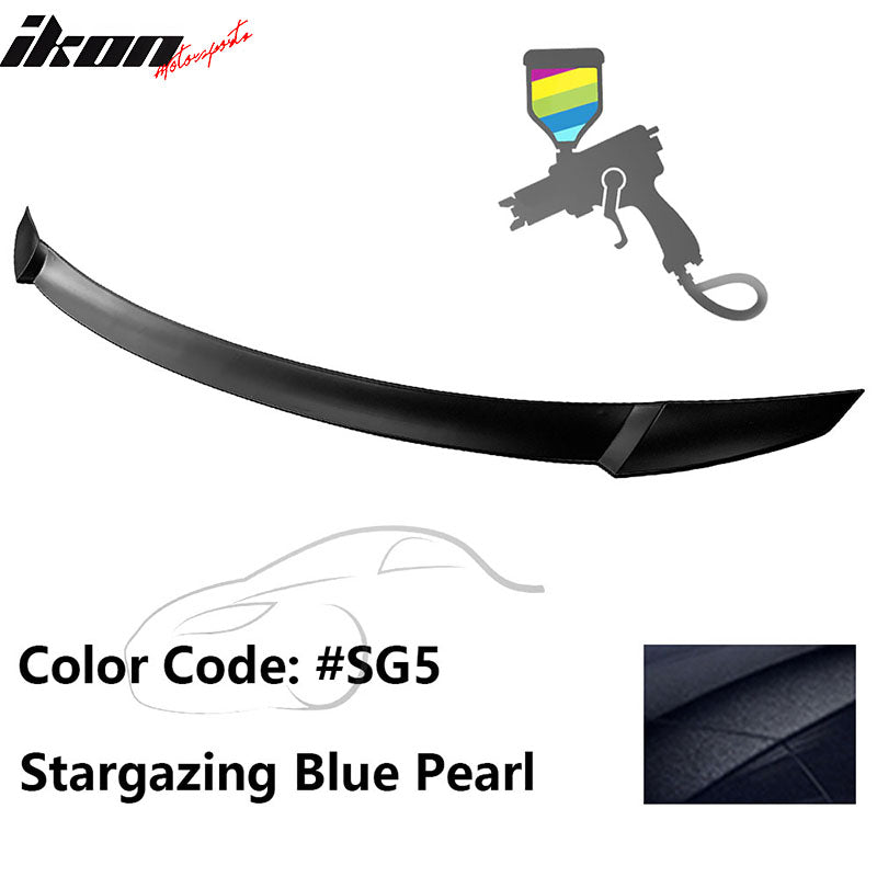 2021-2025 Hyundai Elantra 4DR Sedan M4 Rear Trunk Spoiler Wing ABS