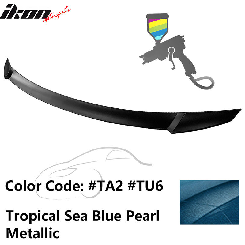 2021-2025 Hyundai Elantra 4DR Sedan M4 Rear Trunk Spoiler Wing ABS