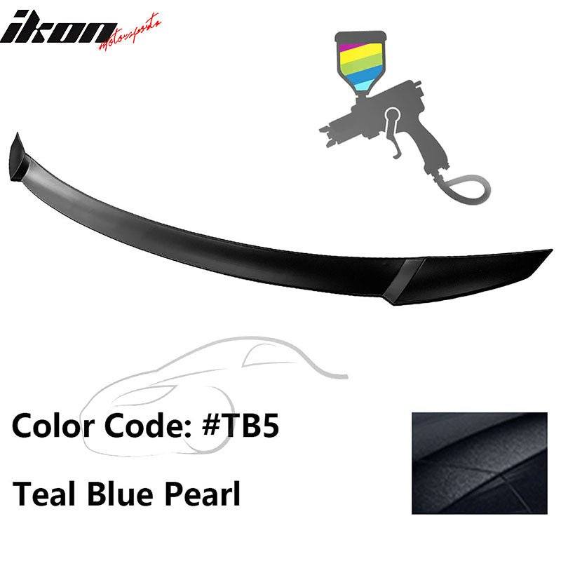 2021-2025 Hyundai Elantra 4DR Sedan M4 Rear Trunk Spoiler Wing ABS