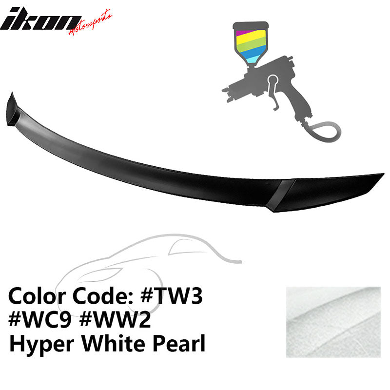 2021-2025 Hyundai Elantra 4DR Sedan M4 Rear Trunk Spoiler Wing ABS