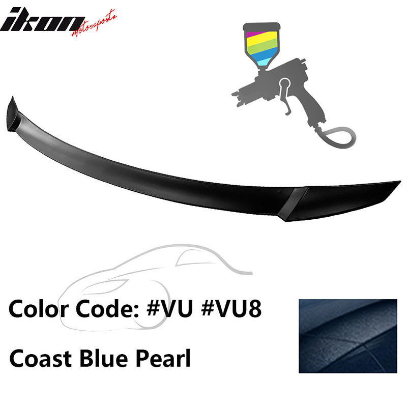 2021-2025 Hyundai Elantra 4DR Sedan M4 Rear Trunk Spoiler Wing ABS