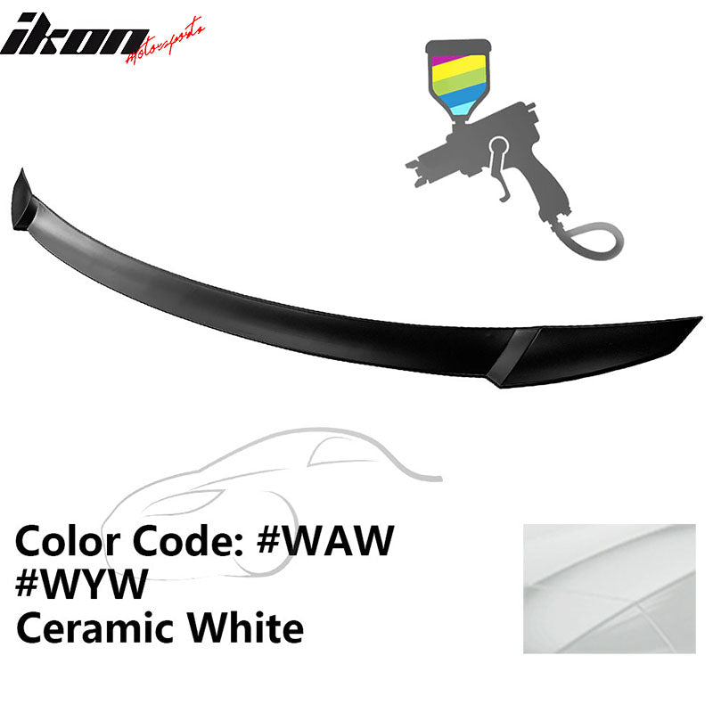 2021-2025 Hyundai Elantra 4DR Sedan M4 Rear Trunk Spoiler Wing ABS