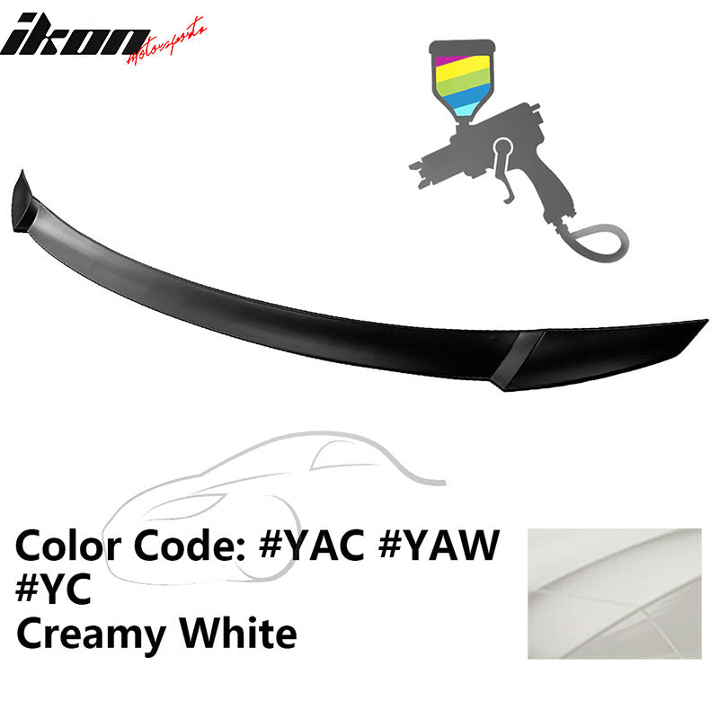 2021-2025 Hyundai Elantra 4DR Sedan M4 Rear Trunk Spoiler Wing ABS