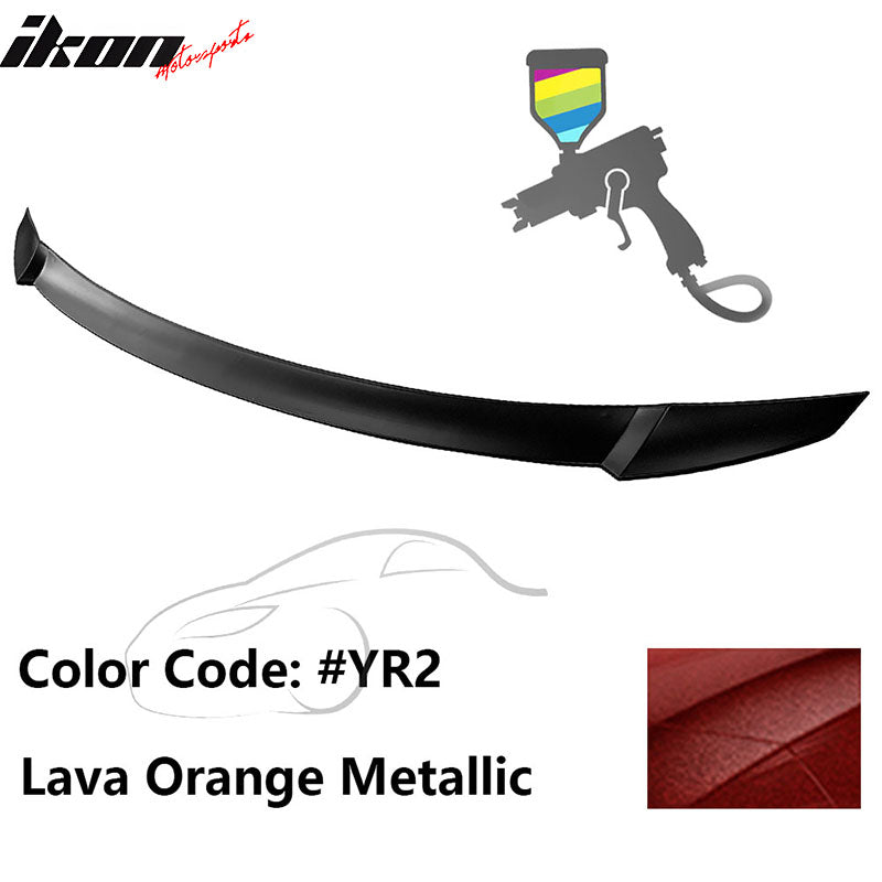 2021-2025 Hyundai Elantra 4DR Sedan M4 Rear Trunk Spoiler Wing ABS