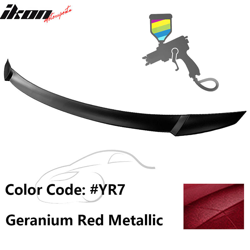 2021-2025 Hyundai Elantra 4DR Sedan M4 Rear Trunk Spoiler Wing ABS