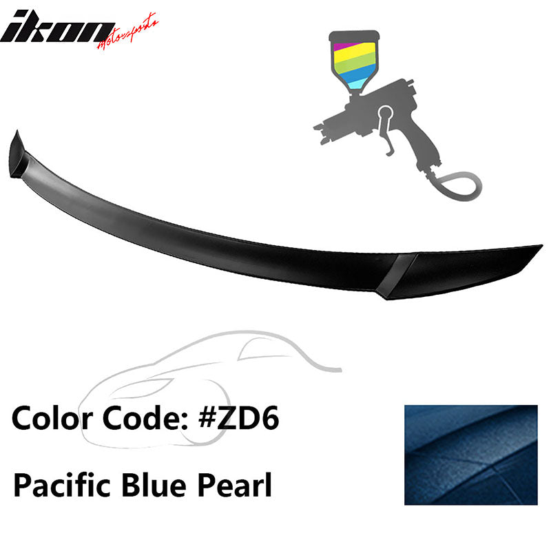 2021-2025 Hyundai Elantra 4DR Sedan M4 Rear Trunk Spoiler Wing ABS