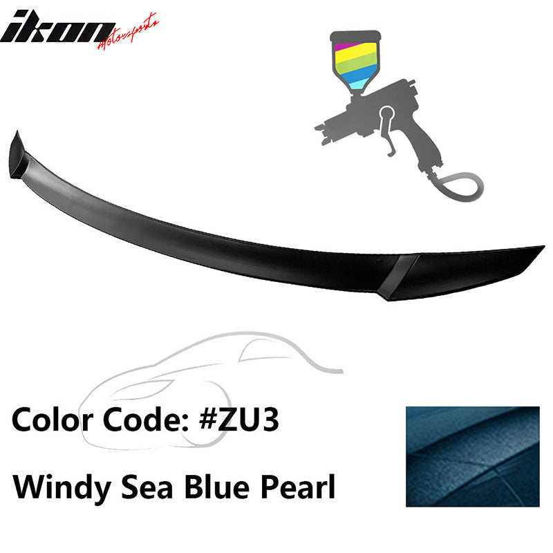 2021-2025 Hyundai Elantra 4DR Sedan M4 Rear Trunk Spoiler Wing ABS