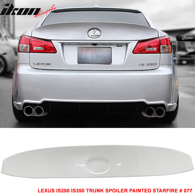 2006-2013 Lexus IS250 IS350 ISF Sedan Saloon Rear Spoiler Wing