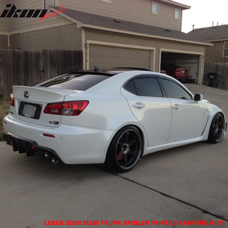 2006-2013 Lexus IS250 IS350 ISF Sedan Saloon Rear Spoiler Wing