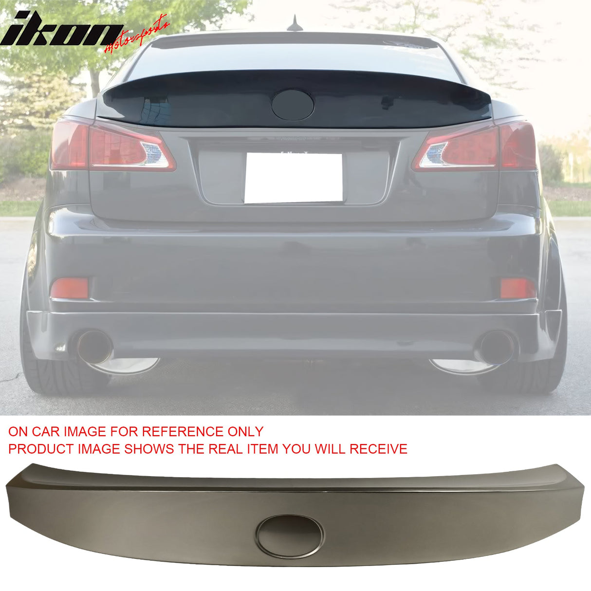 2006-2013 Lexus IS250 IS350 ISF Sedan Saloon Rear Spoiler Wing