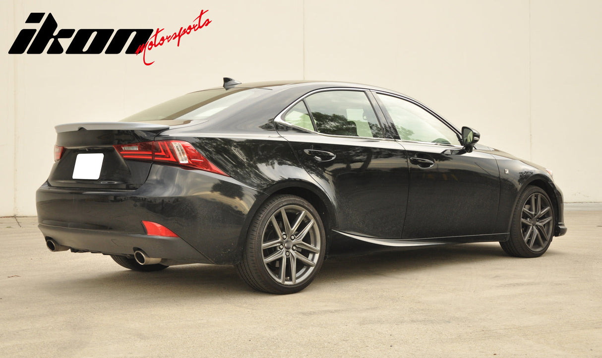 2014-2020 Lexus IS250 Sedan F-Sport Style Unpainted Gray Trunk Spoiler