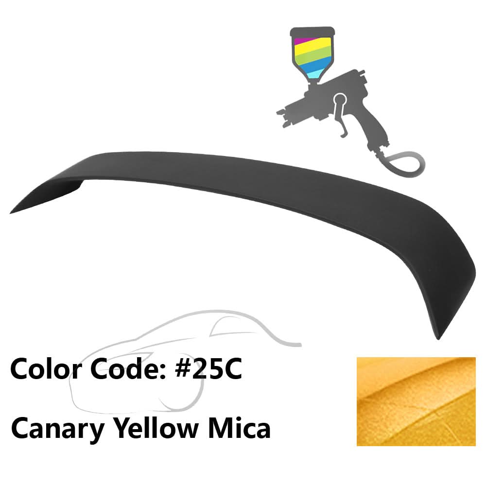 2004-2009 Mazda 3 Sedan Painted Color Trunk Spoiler ABS