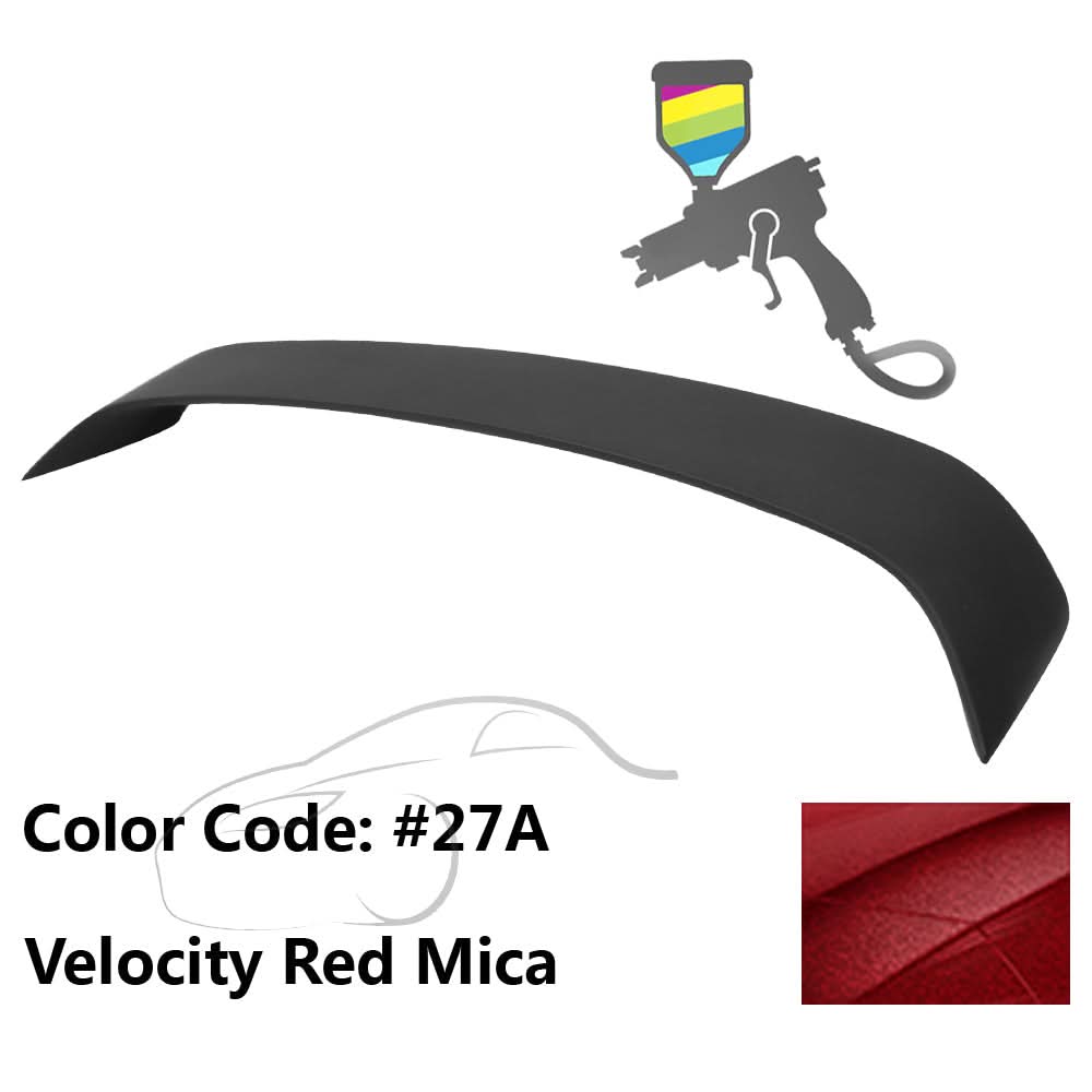 2004-2009 Mazda 3 Sedan Painted Color Trunk Spoiler ABS