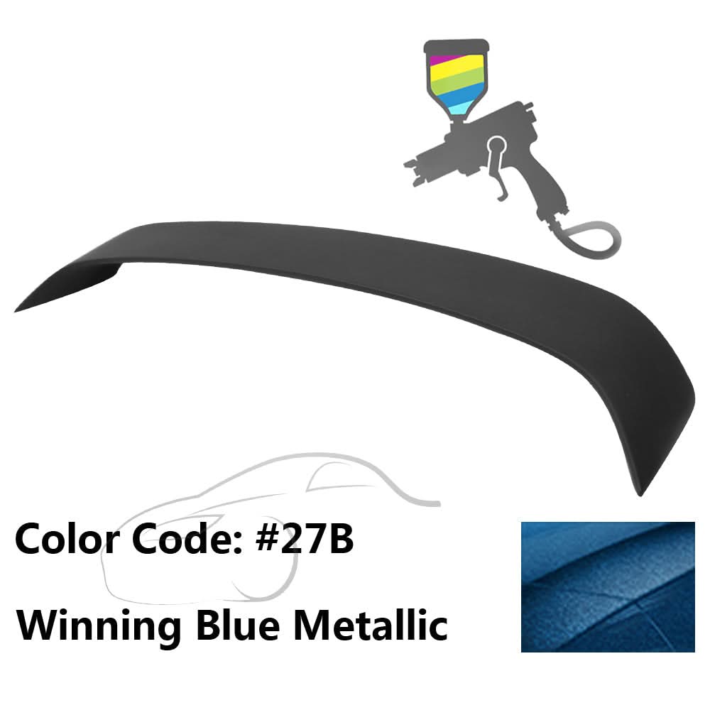 2004-2009 Mazda 3 Sedan Painted Color Trunk Spoiler ABS