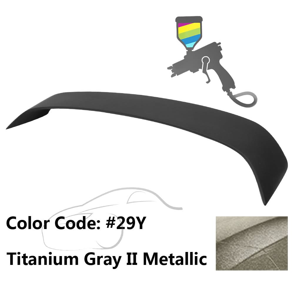 2004-2009 Mazda 3 Sedan Painted Color Trunk Spoiler ABS