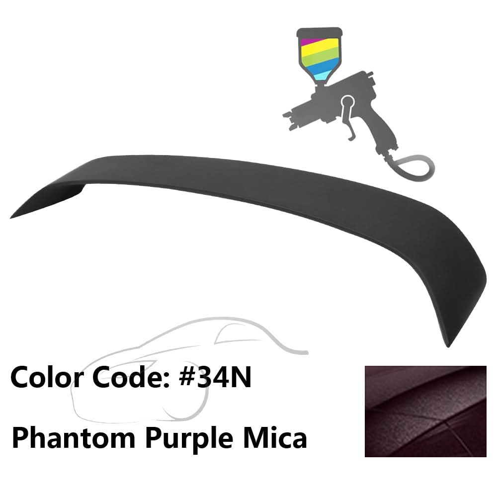 2004-2009 Mazda 3 Sedan Painted Color Trunk Spoiler ABS