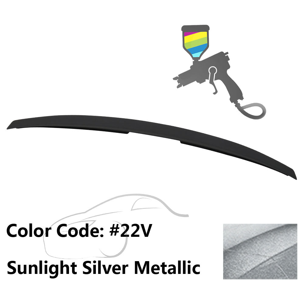 2004-2009 Mazda 3 Sedan Flush Mount Painted Trunk Spoiler ABS