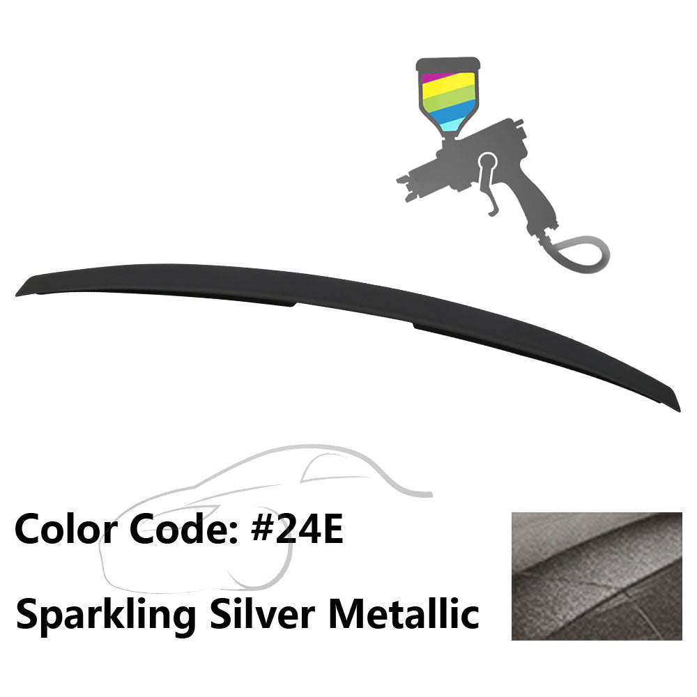 2004-2009 Mazda 3 Sedan Flush Mount Painted Trunk Spoiler ABS