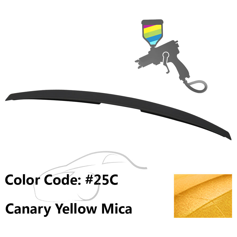 2004-2009 Mazda 3 Sedan Flush Mount Painted Trunk Spoiler ABS