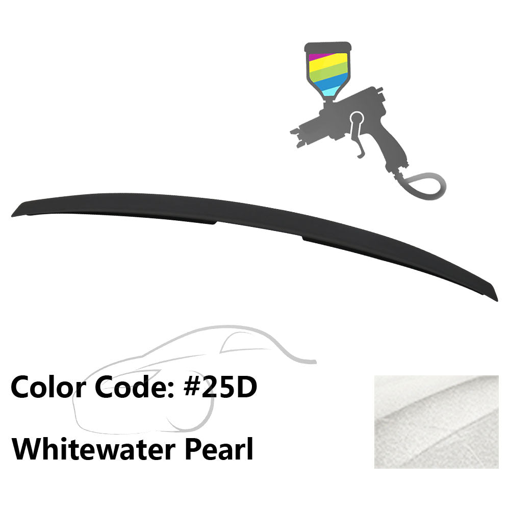 2004-2009 Mazda 3 Sedan Flush Mount Painted Trunk Spoiler ABS