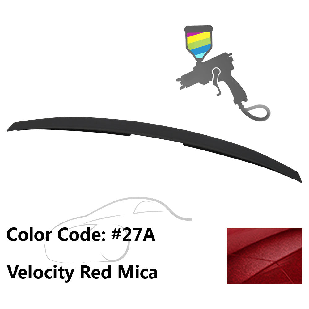 2004-2009 Mazda 3 Sedan Flush Mount Painted Trunk Spoiler ABS