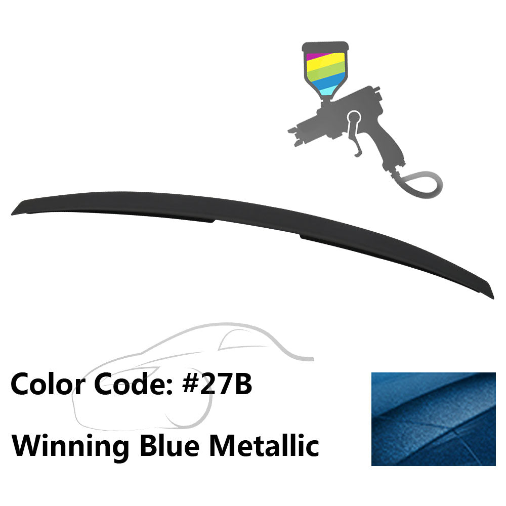 2004-2009 Mazda 3 Sedan Flush Mount Painted Trunk Spoiler ABS