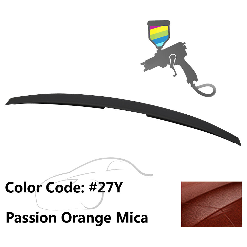 2004-2009 Mazda 3 Sedan Flush Mount Painted Trunk Spoiler ABS