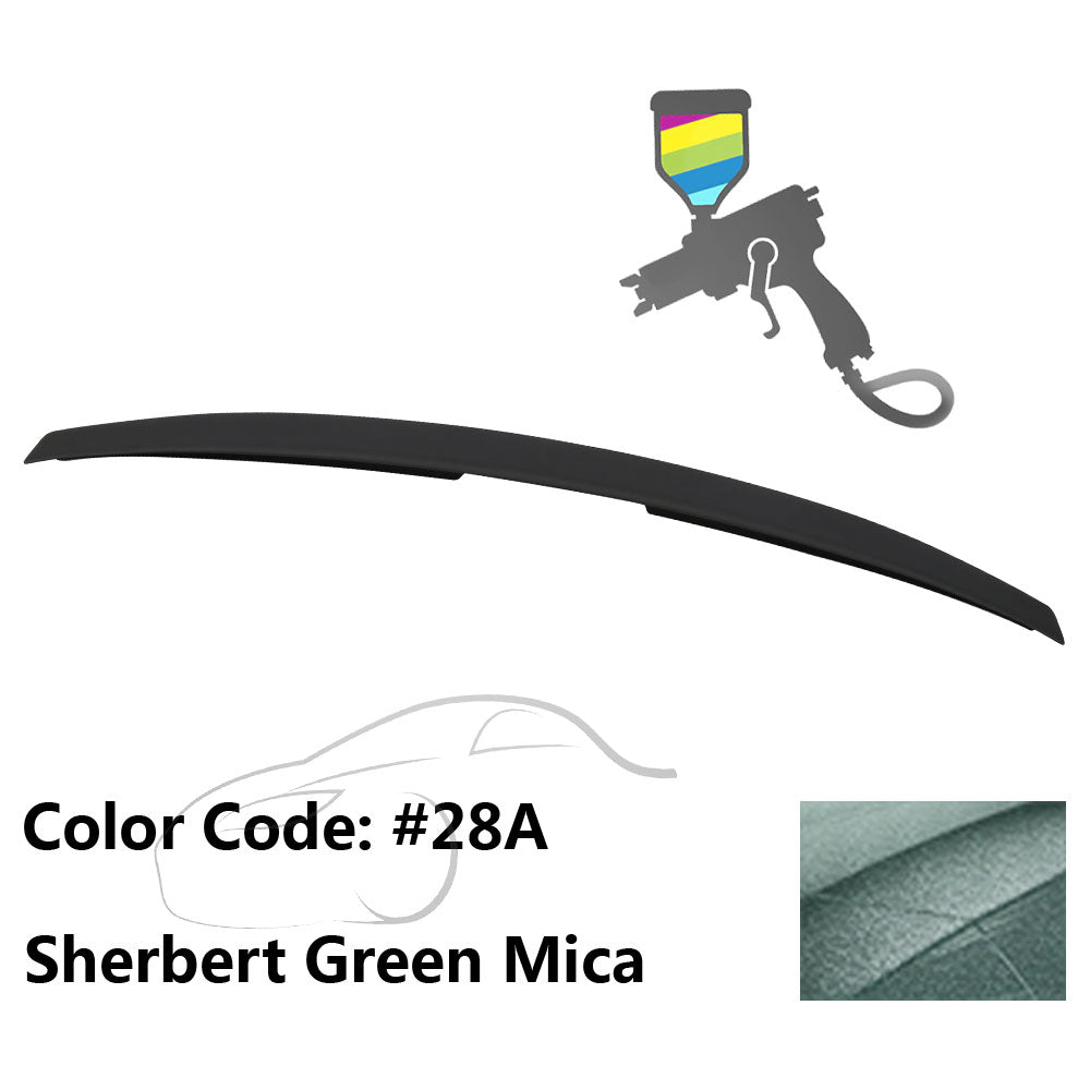 2004-2009 Mazda 3 Sedan Flush Mount Painted Trunk Spoiler ABS