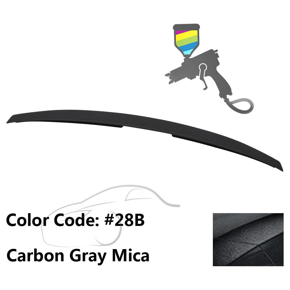 2004-2009 Mazda 3 Sedan Flush Mount Painted Trunk Spoiler ABS