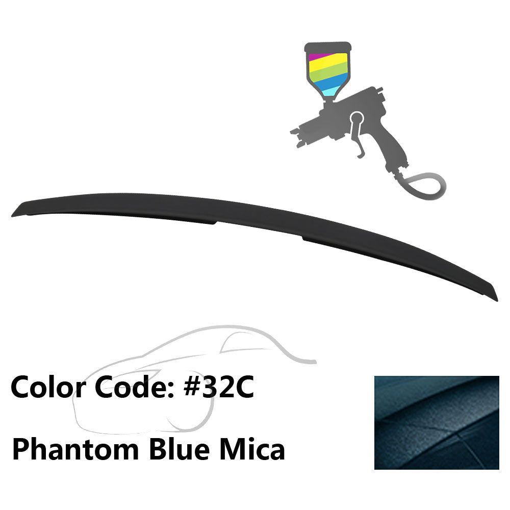 2004-2009 Mazda 3 Sedan Flush Mount Painted Trunk Spoiler ABS