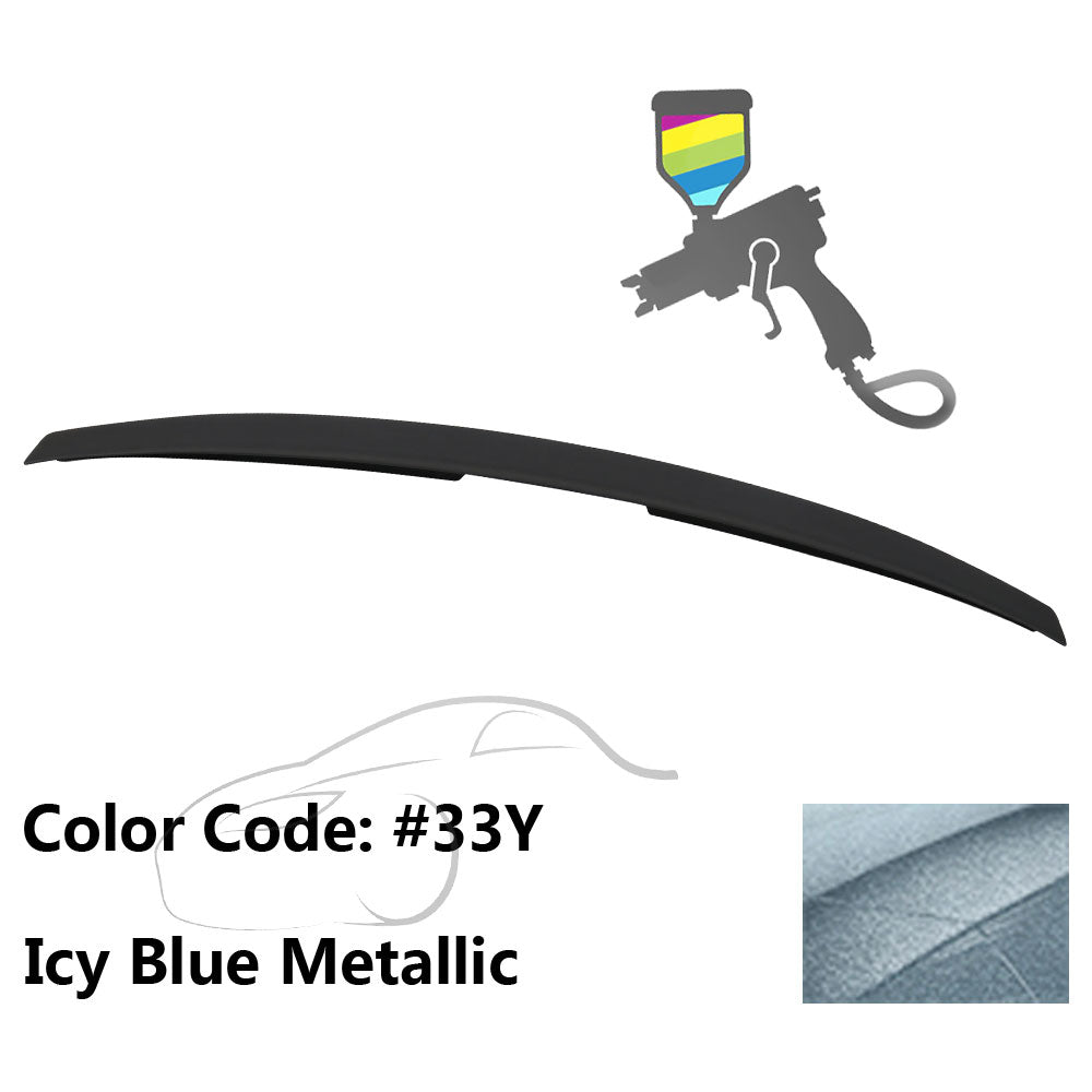 2004-2009 Mazda 3 Sedan Flush Mount Painted Trunk Spoiler ABS