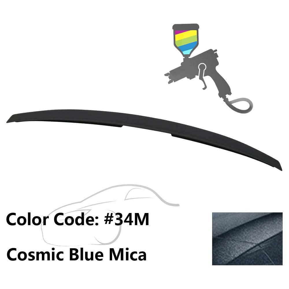 2004-2009 Mazda 3 Sedan Flush Mount Painted Trunk Spoiler ABS