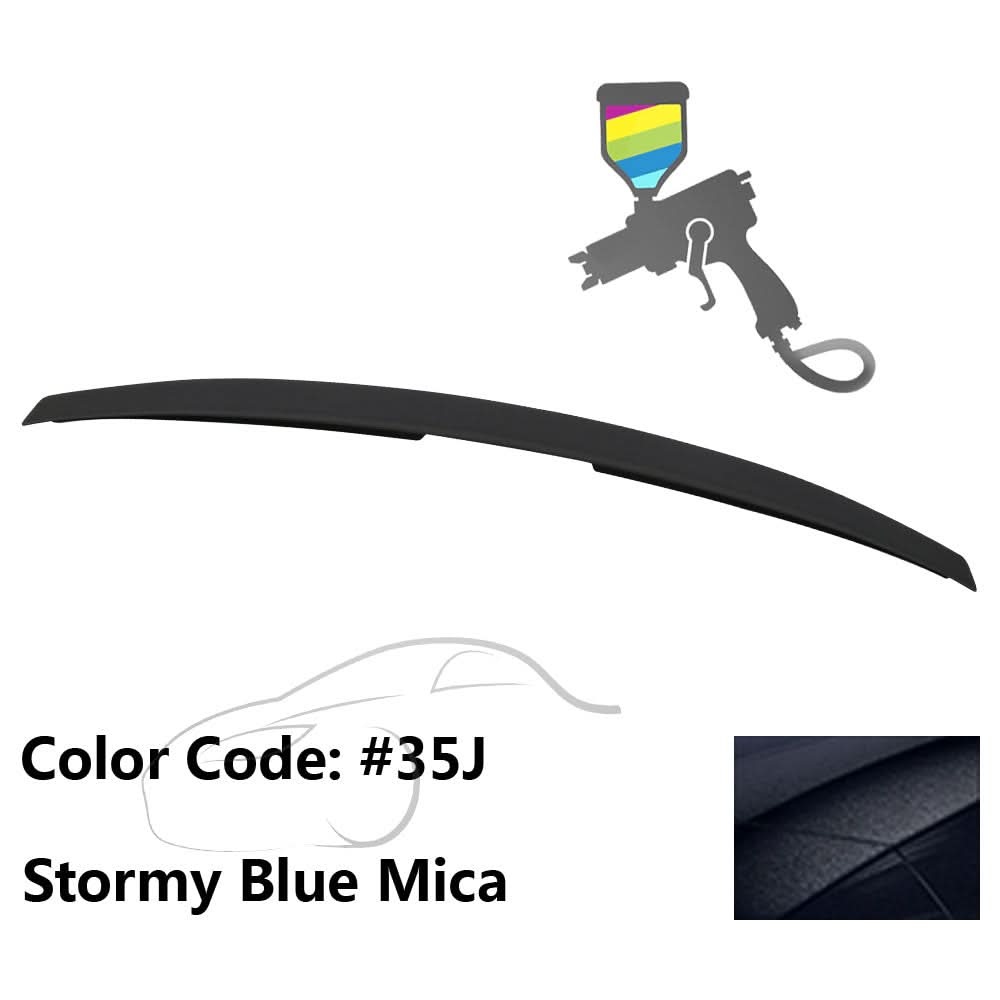 2004-2009 Mazda 3 Sedan Flush Mount Painted Trunk Spoiler ABS