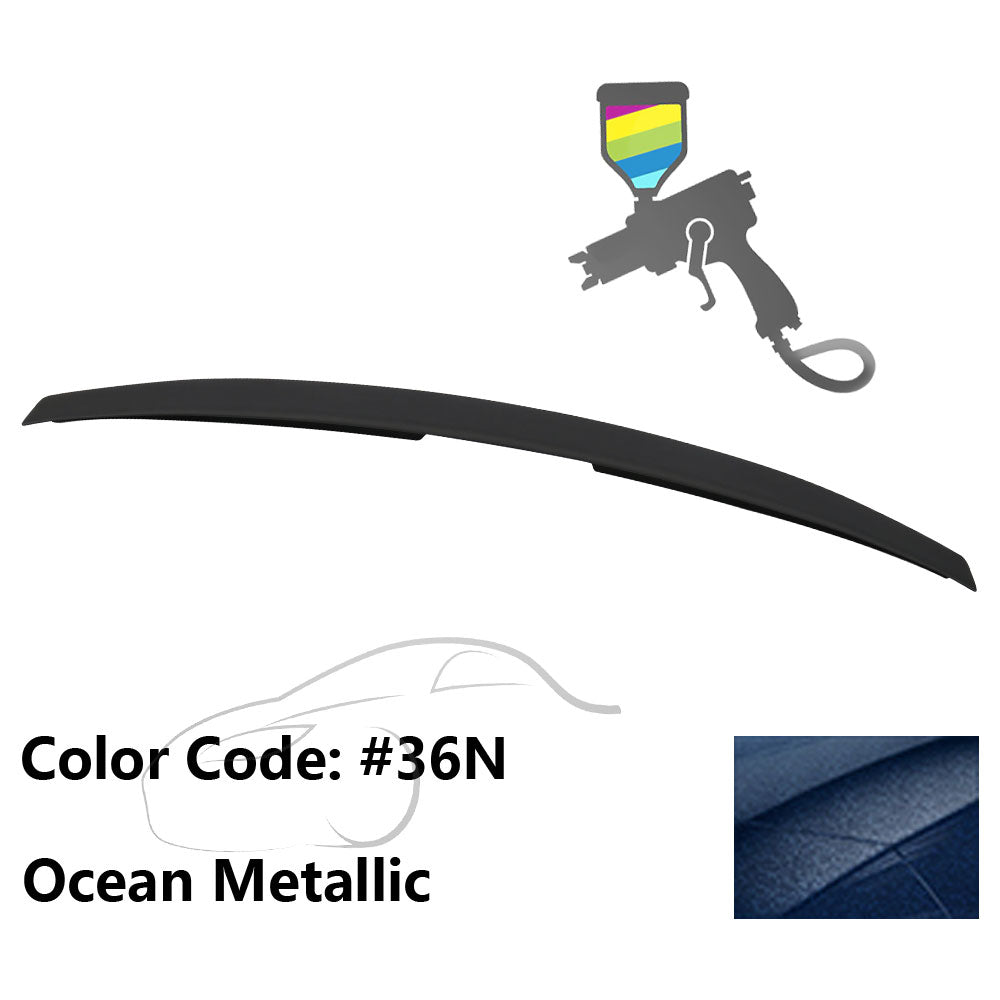 2004-2009 Mazda 3 Sedan Flush Mount Painted Trunk Spoiler ABS