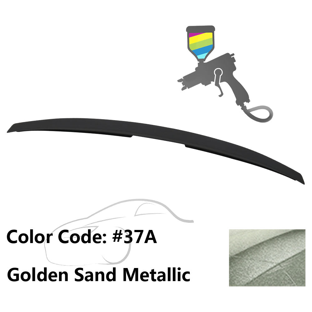 2004-2009 Mazda 3 Sedan Flush Mount Painted Trunk Spoiler ABS