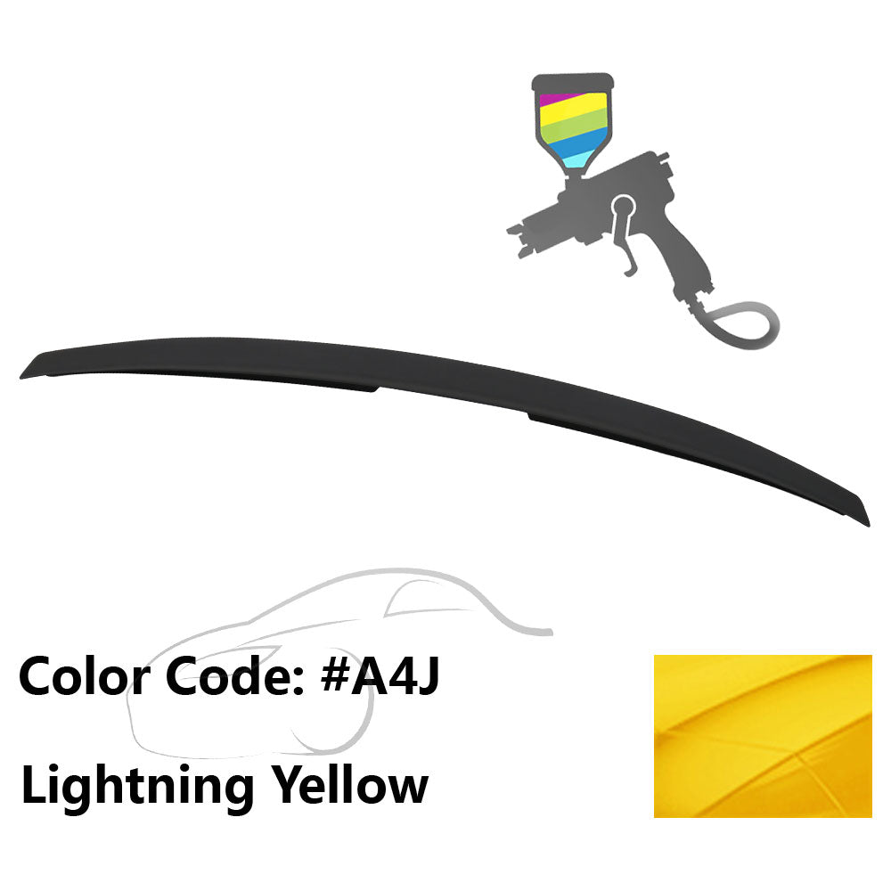 2004-2009 Mazda 3 Sedan Flush Mount Painted Trunk Spoiler ABS