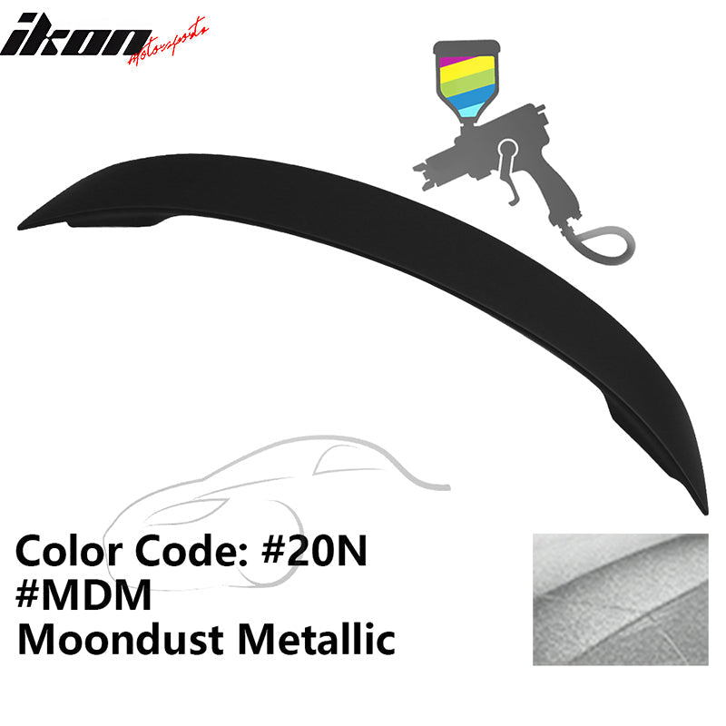 2010-2013 Mazda 3 Sedan OE Style Unpainted Rear Spoiler Wing ABS