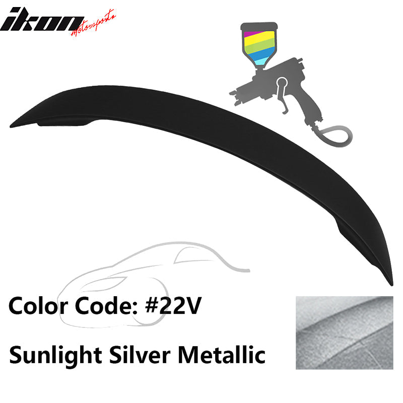 2010-2013 Mazda 3 Sedan OE Style Unpainted Rear Spoiler Wing ABS