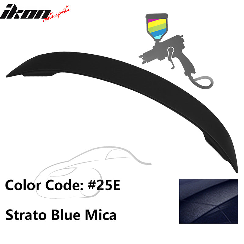 2010-2013 Mazda 3 Sedan OE Style Unpainted Rear Spoiler Wing ABS